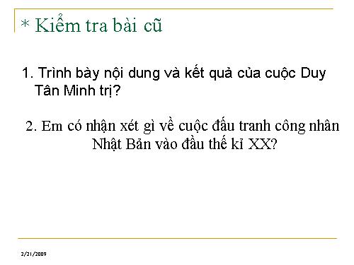 Bài 13. Chiến tranh thế giới thứ nhất (1914 - 1918)