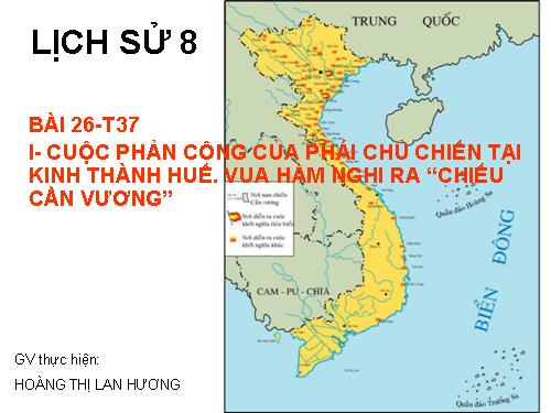 Bài 26. Phong trào kháng chiến chống Pháp trong những năm cuối thế kỉ XIX