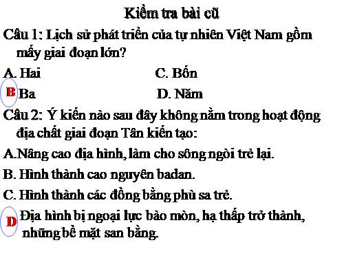 Bài 28. Đặc điểm địa hình Việt Nam