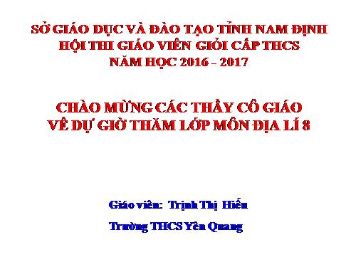 Bài 23. Vị trí, giới hạn, hình dạng lãnh thổ Việt Nam