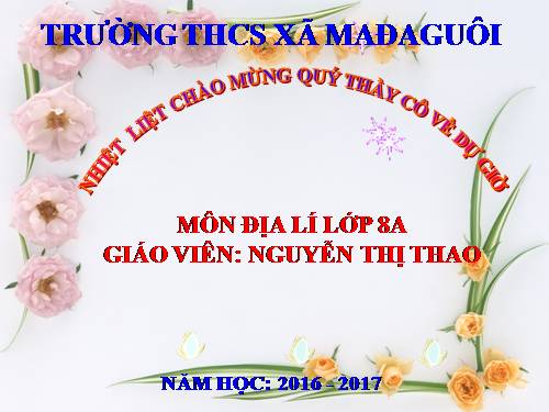 Bài 28. Đặc điểm địa hình Việt Nam