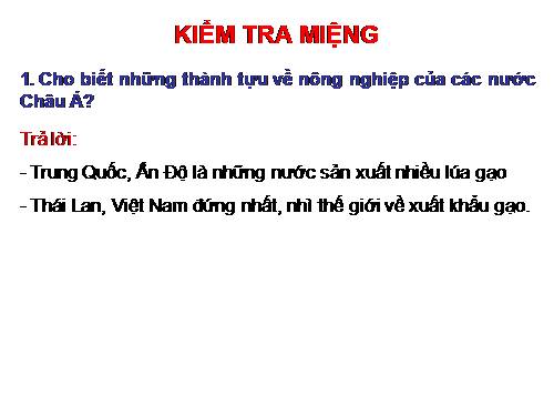 Bài 9. Khu vực Tây Nam Á