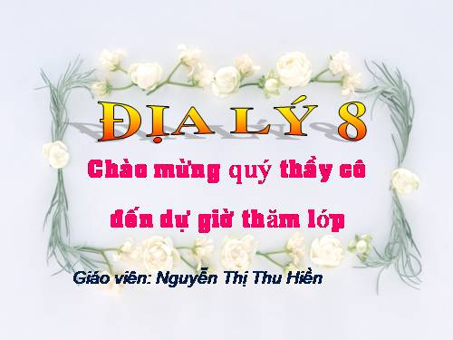 Bài 3. Sông ngòi và cảnh quan châu Á