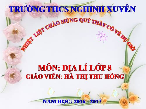 Bài 28. Đặc điểm địa hình Việt Nam