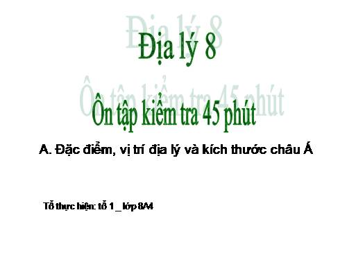 Bài 1. Vị trí địa lí, địa hình và khoáng sản