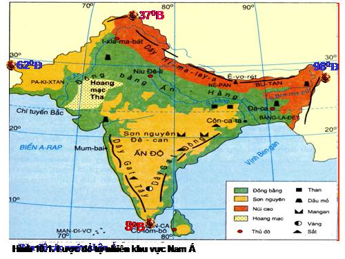 Bài 10. Điều kiện tự nhiên khu vực Nam Á