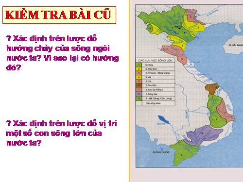 Bài 34. Các hệ thống sông lớn ở nước ta