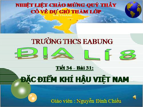 Bài 31. Đặc điểm khí hậu Việt Nam