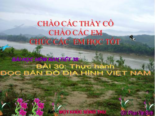 Bài 30. Thực hành: Đọc bản đồ địa hình Việt Nam