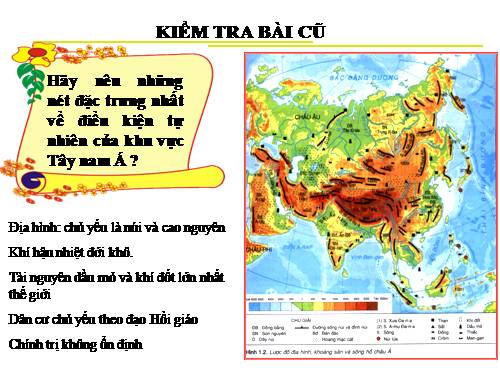 Bài 10. Điều kiện tự nhiên khu vực Nam Á