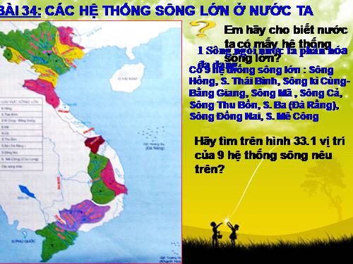 Bài 34. Các hệ thống sông lớn ở nước ta