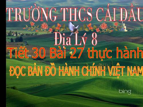 Bài 30. Thực hành: Đọc bản đồ địa hình Việt Nam