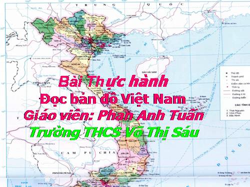 Bài 27. Thực hành: Đọc bản đồ Việt Nam