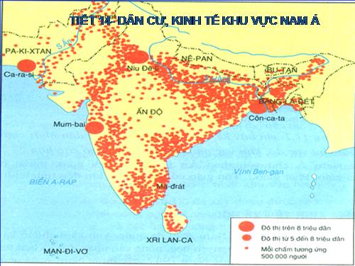 Bài 11. Dân cư và đặc điểm kinh tế khu vực Nam Á