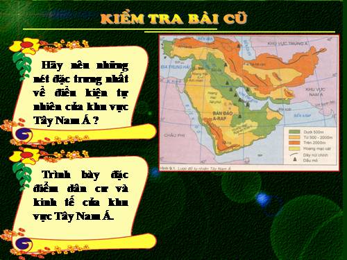 Bài 10. Điều kiện tự nhiên khu vực Nam Á