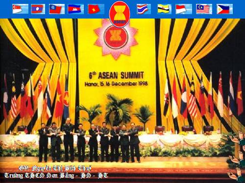 Bài 17. Hiệp hội các nước Đông Nam Á (ASEAN)