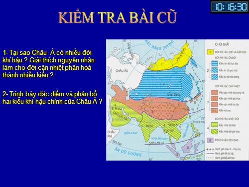 Bài 3. Sông ngòi và cảnh quan châu Á