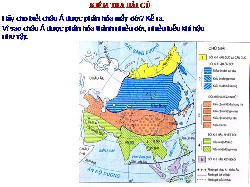 Bài 3. Sông ngòi và cảnh quan châu Á