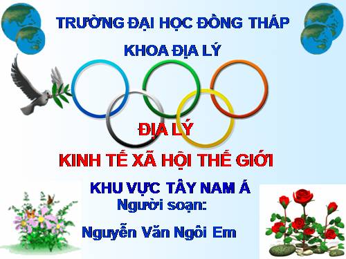 Bài 9. Khu vực Tây Nam Á