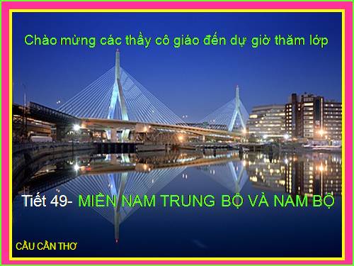 Bài 43. Miền Nam Trung Bộ và Nam Bộ