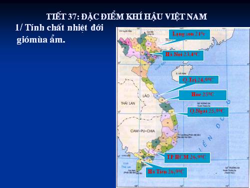 Bài 31. Đặc điểm khí hậu Việt Nam