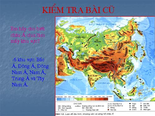 Bài 9. Khu vực Tây Nam Á