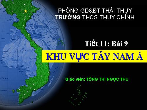 Bài 9. Khu vực Tây Nam Á