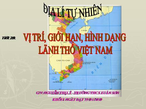 Bài 23. Vị trí, giới hạn, hình dạng lãnh thổ Việt Nam