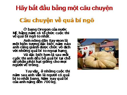 CHAU CHUYEN VE PHUONG PHAP DAY HOC