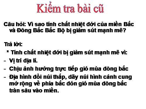 Bài 42. Miền Tây Bắc và Bắc Trung Bộ