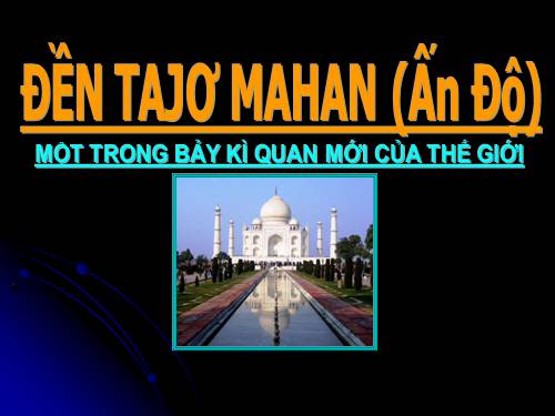 Đền Tajo Mahan