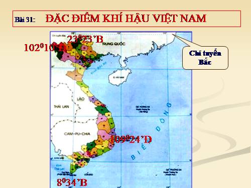 Bài 31. Đặc điểm khí hậu Việt Nam