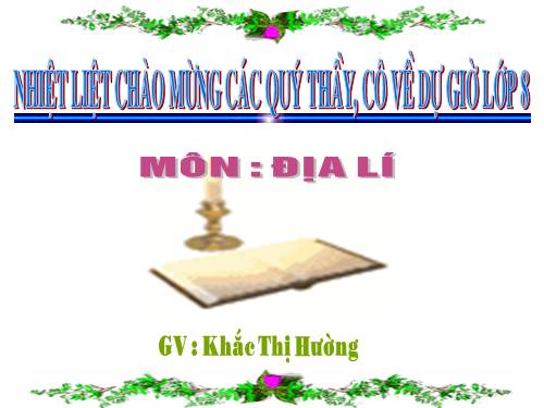 Bài 21. Con người và môi trường địa lí