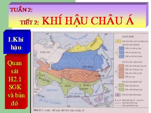 Bài 2. Khí hậu châu Á