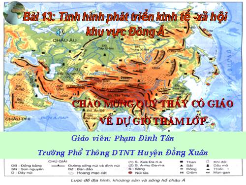 Bài 13. Tình hình phát triển kinh tế - xã hội khu vực Đông Á