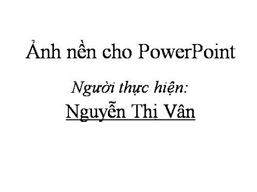 mau anh Powerpoint