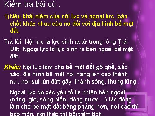 Bài 20. Khí hậu và cảnh quan trên Trái Đất