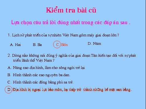 Bai 28 Dac diem dia hinh viet nam