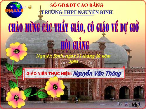 Bài 9. Khu vực Tây Nam Á