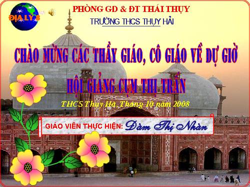 Bài 9. Khu vực Tây Nam Á