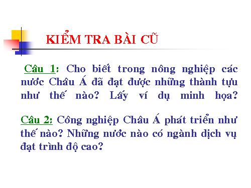 Bài 9. Khu vực Tây Nam Á