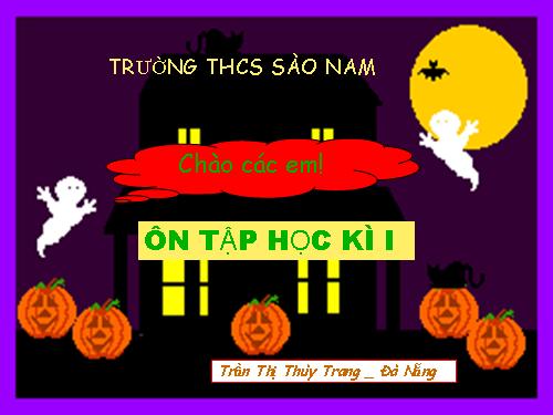 Ôn tập học kỳ I