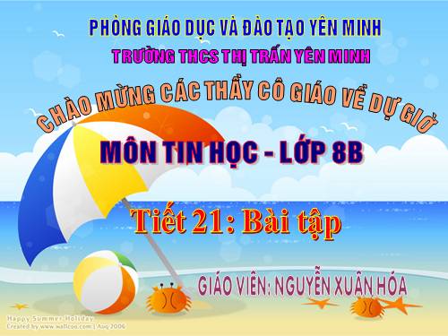 Bài 5. Từ bài toán đến chương trình