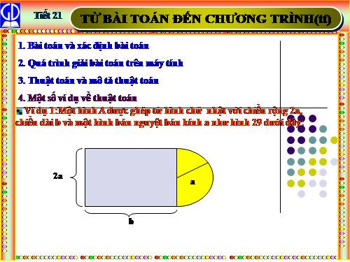 Bài 5. Từ bài toán đến chương trình