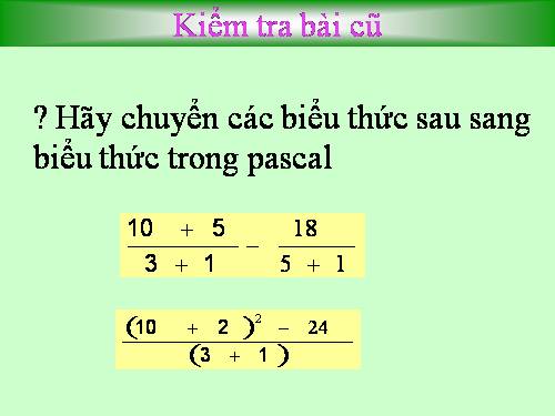 Bài 4. Sử dụng biến trong chương trình