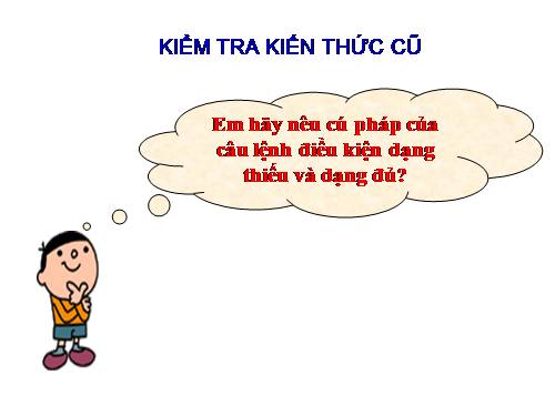 Bài thực hành 4. Sử dụng câu lệnh điều kiện If….Then