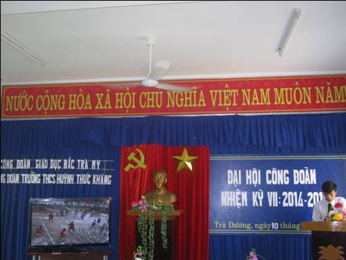 HÌNH ẢNH HOẠT ĐỘNG HUỲNH THÚC KHÁNG 2014-2015