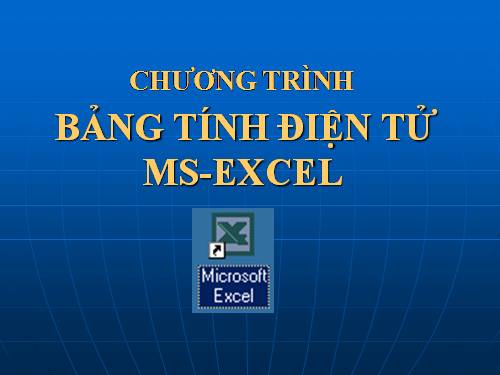 Bài giảng thi chứng chỉ tin học