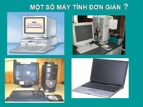 giới thiệu vầ máy tính