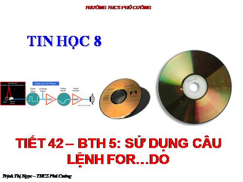 Bài thực hành 5. Sử dụng lệnh lặp For….Do